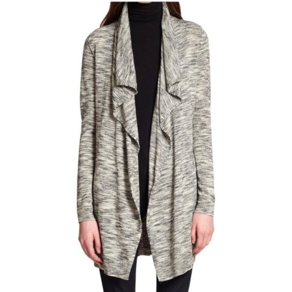 Theory Womens Open-Front Trincy E Cardigan Size XS Gray Wool - Picture 3 of 6